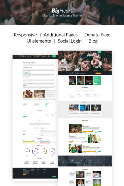 Kit Graphique #67267 Charity Organization Divers Modles Web - Logo template Preview