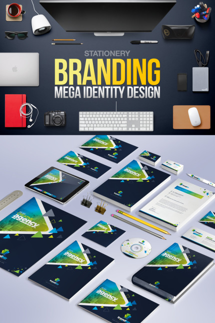 Kit Graphique #67294 Branding Identity Divers Modles Web - Logo template Preview