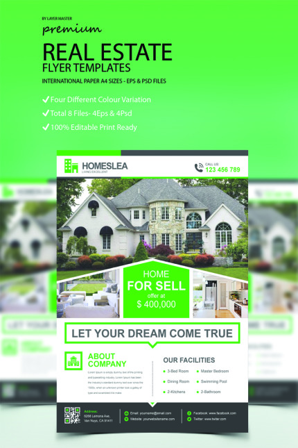 Kit Graphique #67330 Realestate Agence Divers Modèles Web - Logo template Preview
