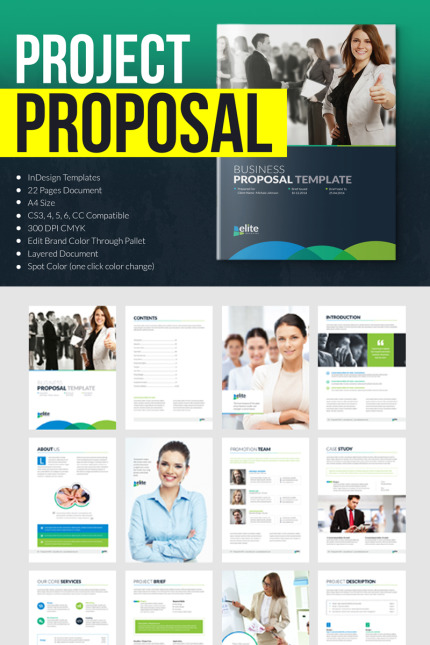 Kit Graphique #67331 Proposal Template Divers Modles Web - Logo template Preview