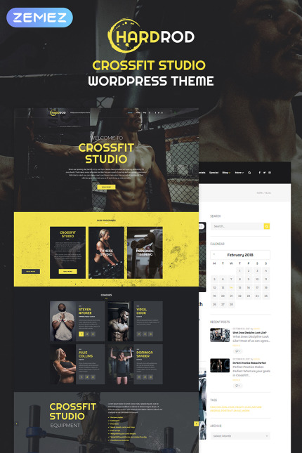 Kit Graphique #67404 Sport Crossfit Divers Modles Web - Logo template Preview