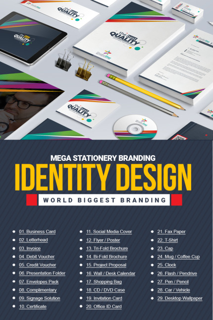 Kit Graphique #67424 Branding Identity Divers Modles Web - Logo template Preview
