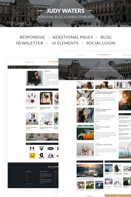 Kit Graphique #67440 Blog Personal Divers Modles Web - Logo template Preview