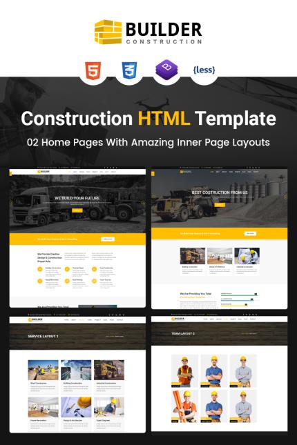 Kit Graphique #67461 Construction Business Divers Modles Web - Logo template Preview