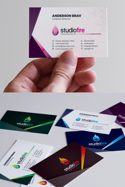 Kit Graphique #67489 Business Card Divers Modles Web - Logo template Preview