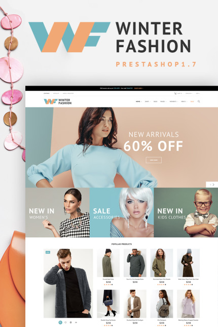 Kit Graphique #67492 Winter Fashion Divers Modles Web - Logo template Preview