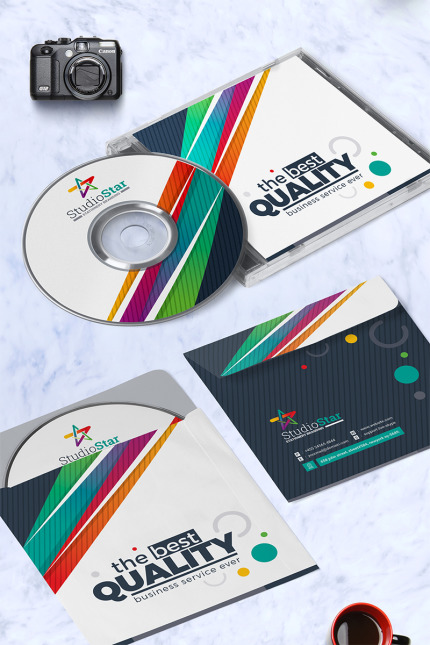 Kit Graphique #67510 Cd Label Divers Modles Web - Logo template Preview