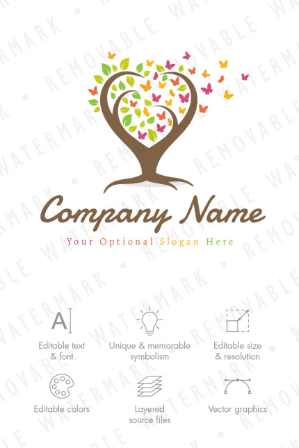 Kit Graphique #67516 Tree Leaf Divers Modles Web - Logo template Preview