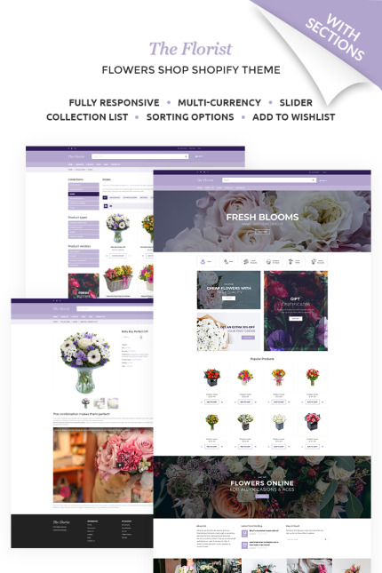 Kit Graphique #67531 Flowers Presents Divers Modles Web - Logo template Preview