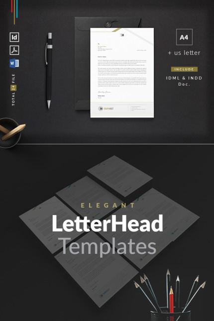 Kit Graphique #67548 Letterhead Corporate Divers Modles Web - Logo template Preview