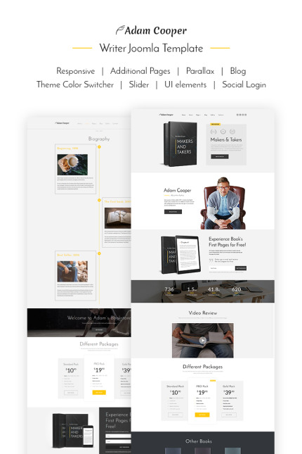 Kit Graphique #67575 Writer Personal Divers Modles Web - Logo template Preview