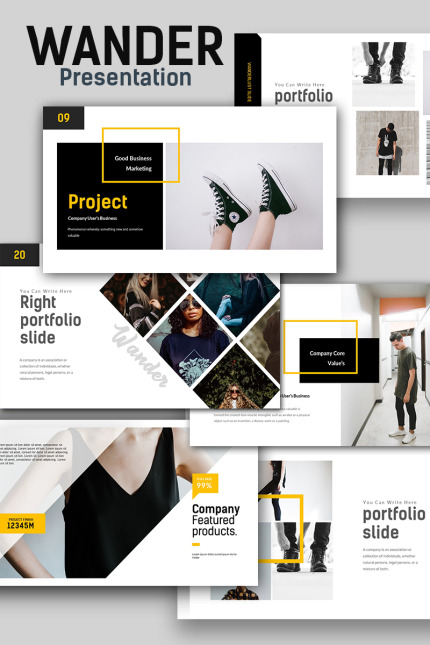 Kit Graphique #67594 Business Clean Divers Modles Web - Logo template Preview