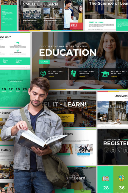Kit Graphique #67632 Business Education Divers Modles Web - Logo template Preview