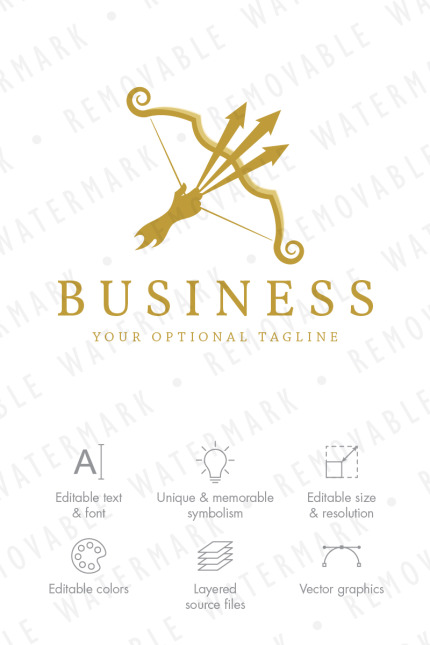 Kit Graphique #67644 Arrow Bow Divers Modles Web - Logo template Preview