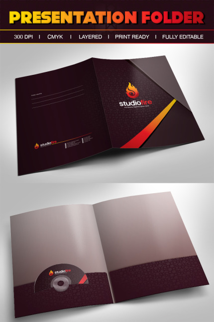 Kit Graphique #67663 Presentation Folder Divers Modles Web - Logo template Preview