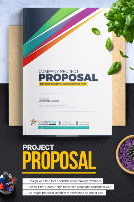 Kit Graphique #67665 Proposal Template Divers Modles Web - Logo template Preview