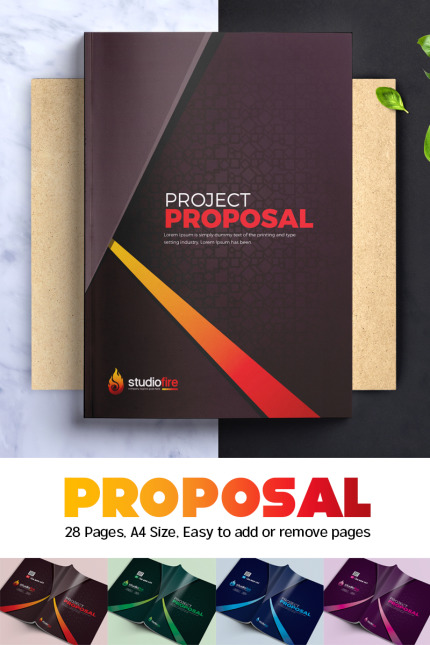 Kit Graphique #67666 Proposal Template Divers Modles Web - Logo template Preview