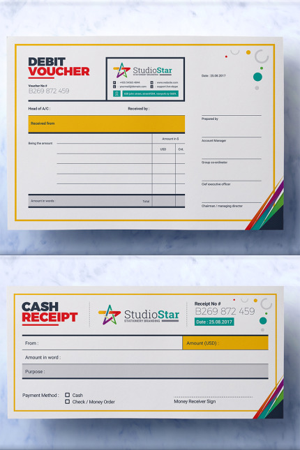 Kit Graphique #67672 Debit Voucher Divers Modles Web - Logo template Preview