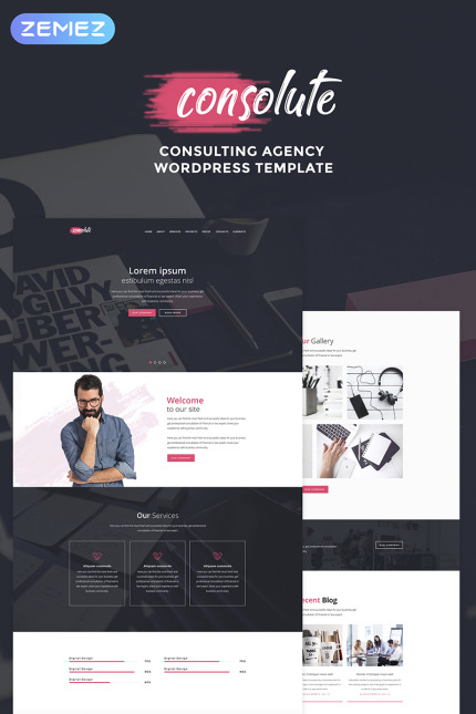 Kit Graphique #67722 Business Consultant Divers Modles Web - Logo template Preview