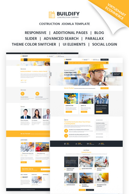 Kit Graphique #67729 Construction Building Divers Modles Web - Logo template Preview