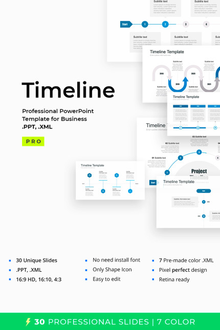 Kit Graphique #67735 Timeline Analyses Divers Modles Web - Logo template Preview