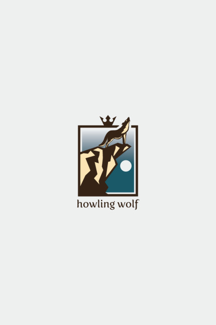 Kit Graphique #67844 Howling Wolf Divers Modles Web - Logo template Preview