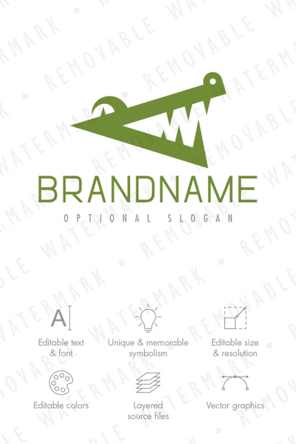 Kit Graphique #67887 Animal Simple Divers Modles Web - Logo template Preview