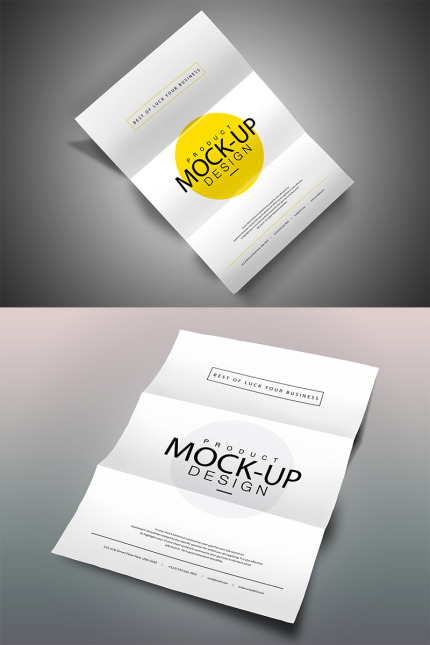 Kit Graphique #67929 Flyer Mock-up Divers Modles Web - Logo template Preview