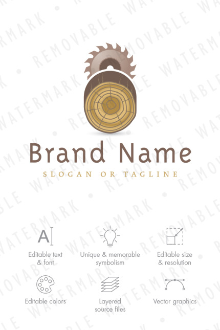 Kit Graphique #67945 Tree Environment Divers Modles Web - Logo template Preview