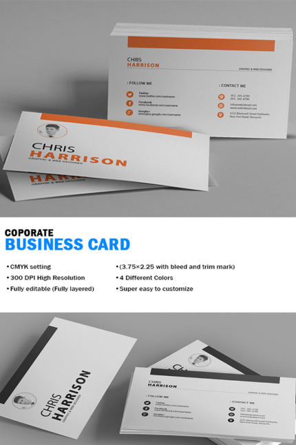 Kit Graphique #68153 Business Card Divers Modles Web - Logo template Preview
