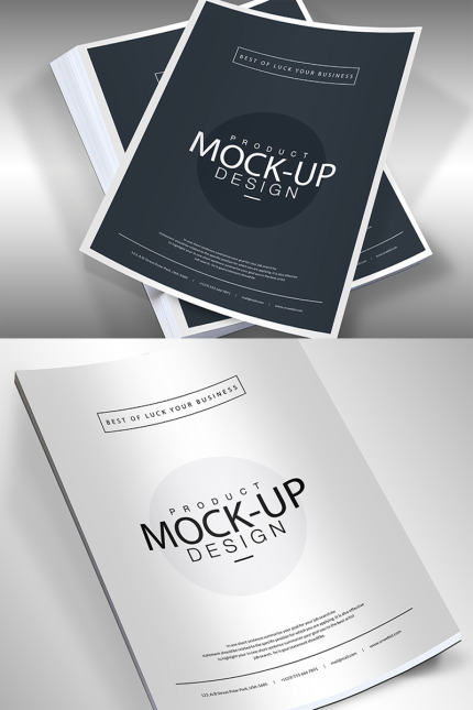 Kit Graphique #68287 Flyer Mock-up Divers Modles Web - Logo template Preview