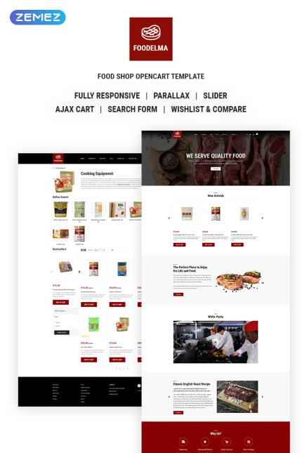 Kit Graphique #68414 Food Grocery Divers Modles Web - Logo template Preview