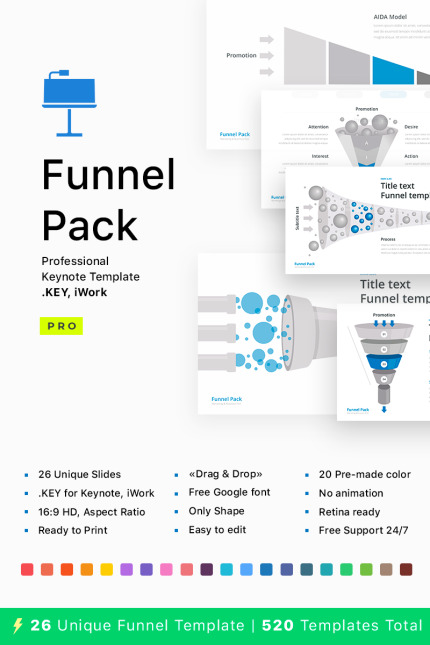 Kit Graphique #68537 Funnel Rapport Divers Modles Web - Logo template Preview