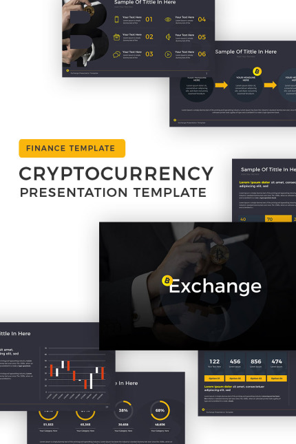 Kit Graphique #68583 Cryptocurrency Digital Divers Modles Web - Logo template Preview