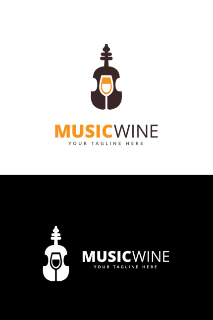 Kit Graphique #68611 Music Wine Divers Modles Web - Logo template Preview