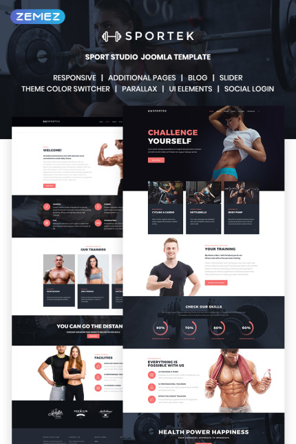 Kit Graphique #68669 Sport Gym Divers Modles Web - Logo template Preview