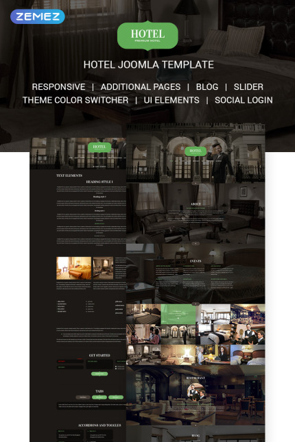 Kit Graphique #68718 Hotel Appartement Divers Modles Web - Logo template Preview