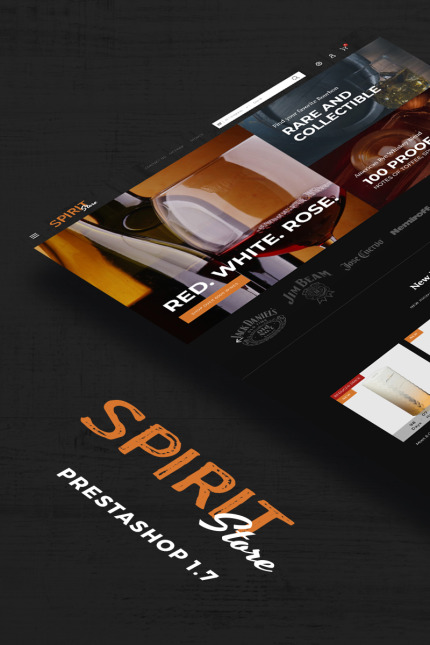 Kit Graphique #68728 Spirit Liquor Divers Modles Web - Logo template Preview