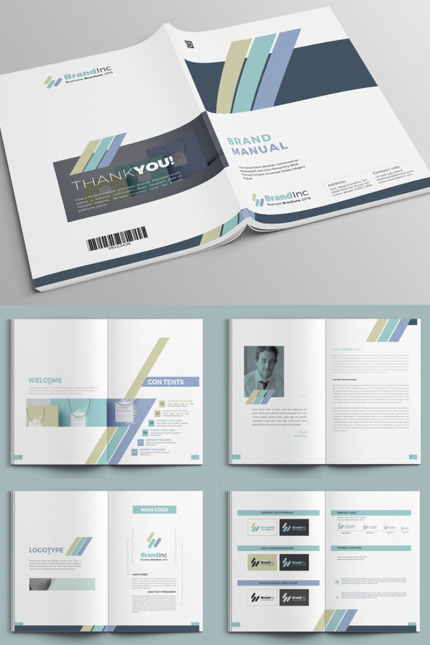 Kit Graphique #68767 A4 Agence Divers Modles Web - Logo template Preview