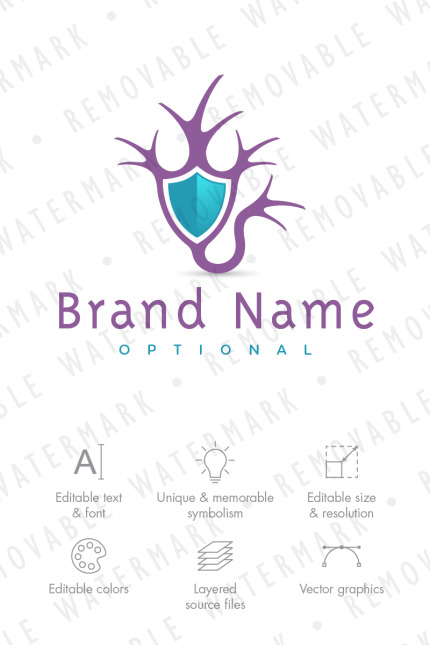 Kit Graphique #68787 Security Neuron Divers Modles Web - Logo template Preview