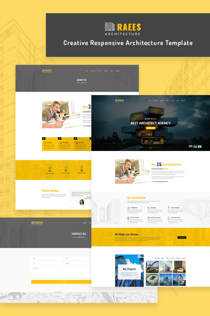 Kit Graphique #68819 Agency Architect Divers Modles Web - Logo template Preview