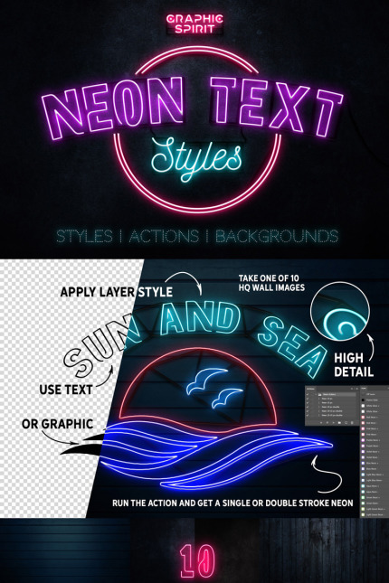 Kit Graphique #68831 Neon Styles Divers Modles Web - Logo template Preview