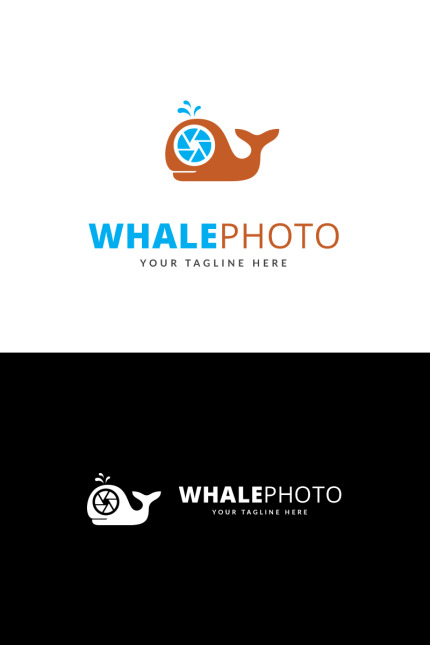 Kit Graphique #68925 Whale Photo Divers Modles Web - Logo template Preview