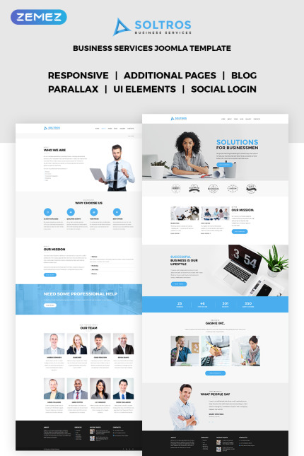 Kit Graphique #68965 Business Services Divers Modles Web - Logo template Preview