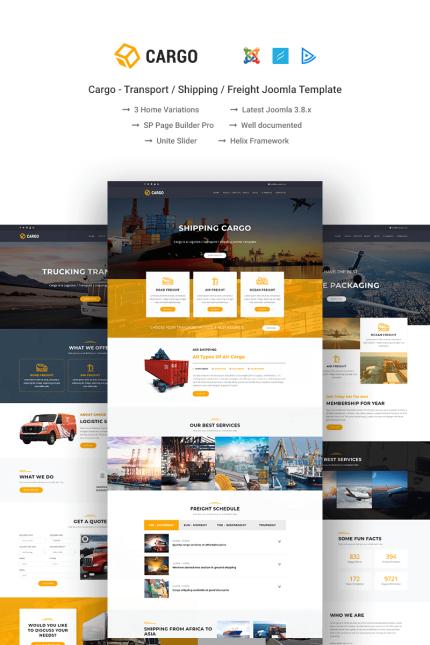 Kit Graphique #69018 Transport Joomla Divers Modles Web - Logo template Preview