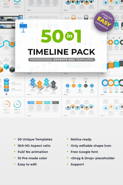 Kit Graphique #69019 Timeline Film Divers Modles Web - Logo template Preview