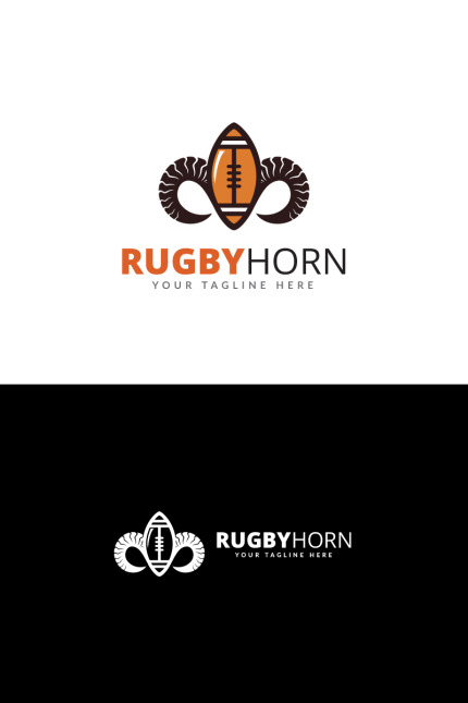 Kit Graphique #69041 Rugby Horn Divers Modles Web - Logo template Preview