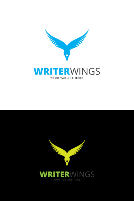Kit Graphique #69049 Writer Wings Divers Modles Web - Logo template Preview