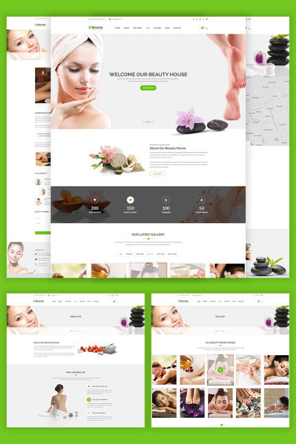 Kit Graphique #69065 Beauty Spa Divers Modles Web - Logo template Preview