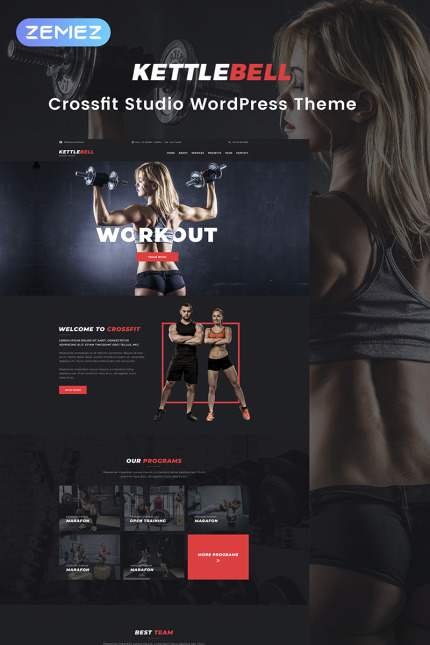 Kit Graphique #69186 Sport Crossfit Divers Modles Web - Logo template Preview